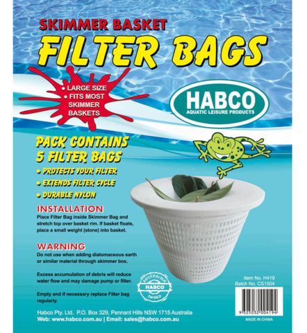 Habco Filter Bags - Pack of 5