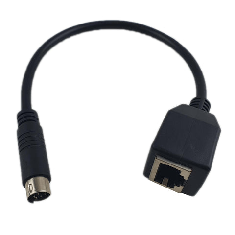 Spanet Mini Din to RJ45 Cable - High-quality, versatile connector for seamless connectivity.