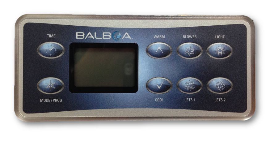 Balboa VL801D E8 Serial Deluxe Touchpad and Overlay
