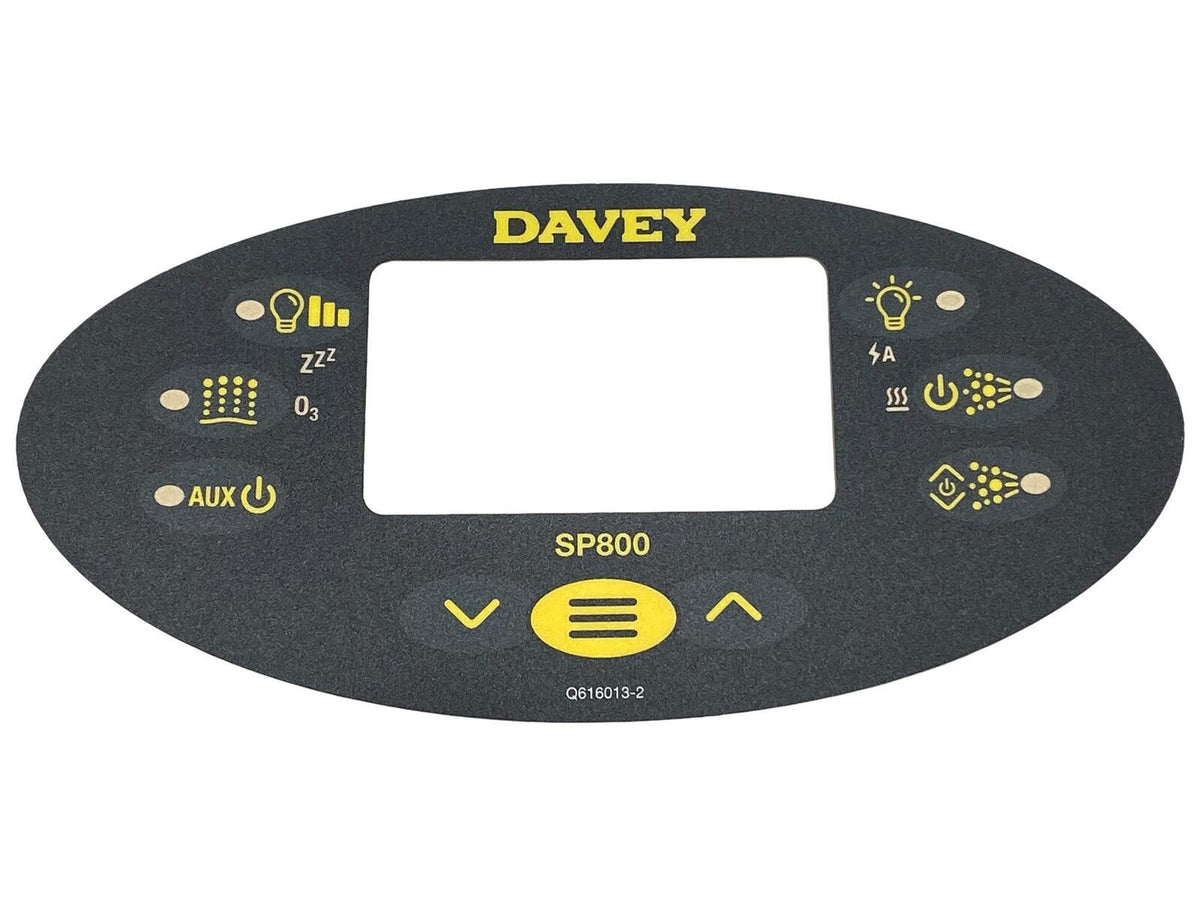 Spa Power 800 oval overlay for Davey Spa-Quip spas.