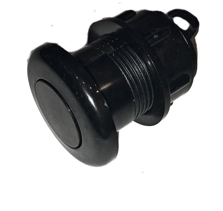 Air Button plunger for spas - Black