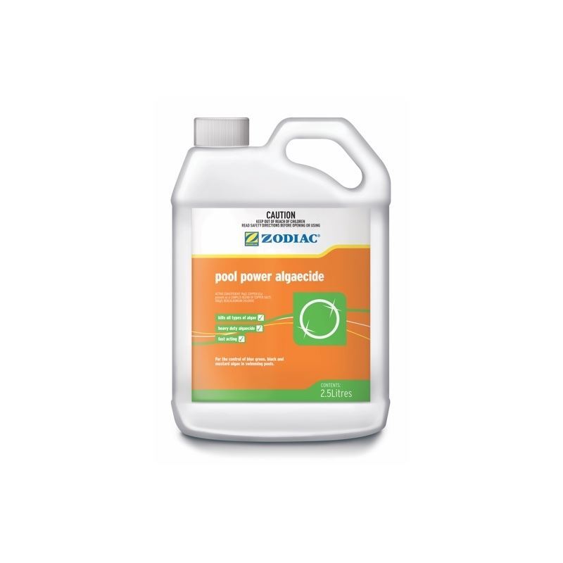 Zodiac Pool Power Algaecide 2.5l Direct Pool Supplies Direct Pool