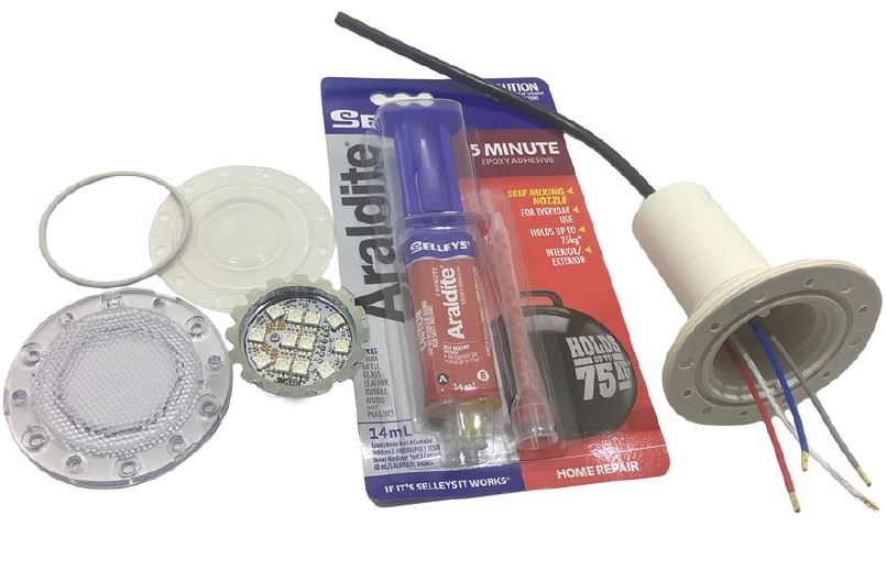 Pal 4 wire lamp holder replacement kit