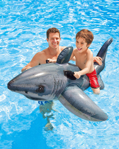 Intex Great White Shark Ride-On 173cm x 107cm