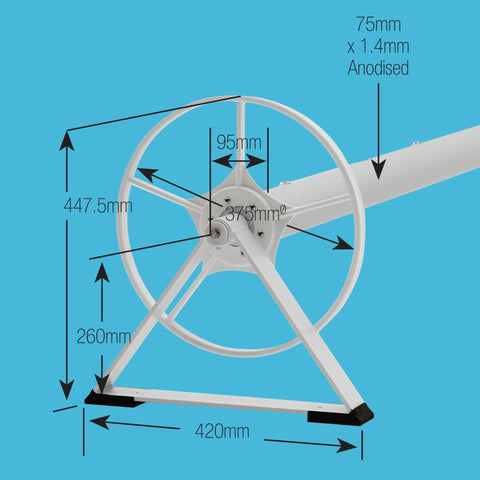 5 Star A75 / A100 Pool Cover Roller