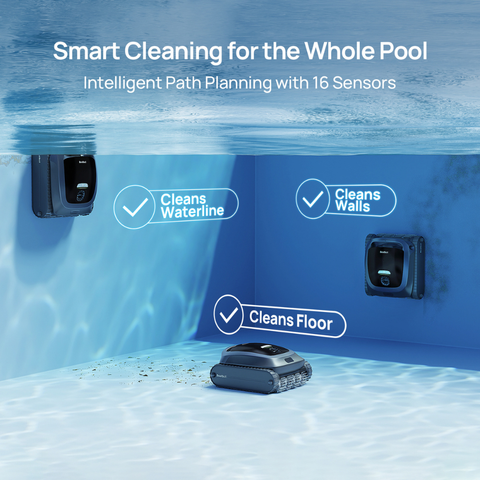 Beatbot AquaSense 2 Cordless Robotic Pool Cleaner | Floor, Wall & Waterline