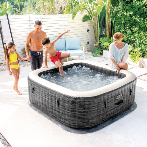 Intex PureSpa Greystone Deluxe 6 Person Spa