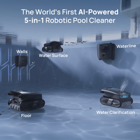 Beatbot AquaSense 2 Ultra: AI Vision 5 in 1 Robotic Pool Cleaner