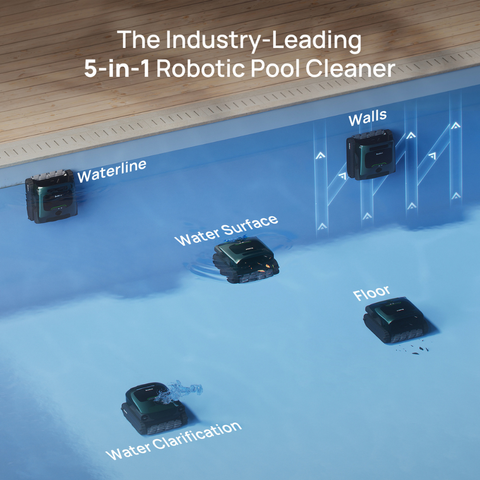 Beatbot AquaSense 2 Pro: Ultimate 5 in 1 Cordless Pool Cleaner