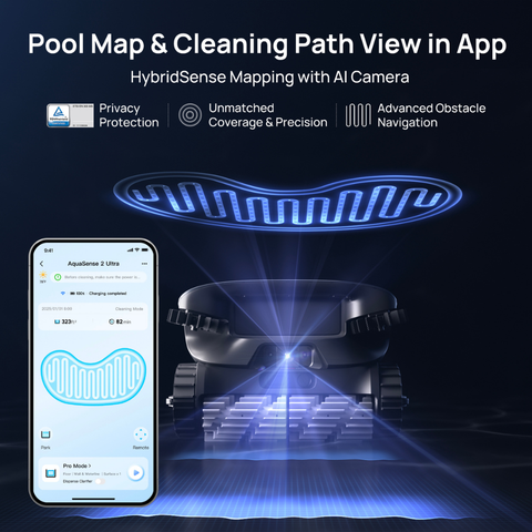 Beatbot AquaSense 2 Ultra: AI Vision 5 in 1 Robotic Pool Cleaner