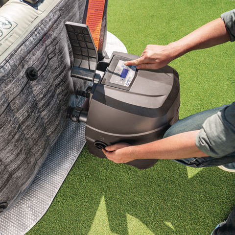 Intex PureSpa Greystone Deluxe 6 Person Spa