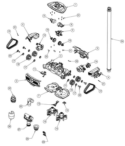 Track for Zodiac AX20 ACTIV (2 PK)