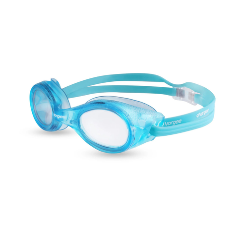 Vorgee Voyager Adults Clear Lens Swimming Goggles Broad Fit