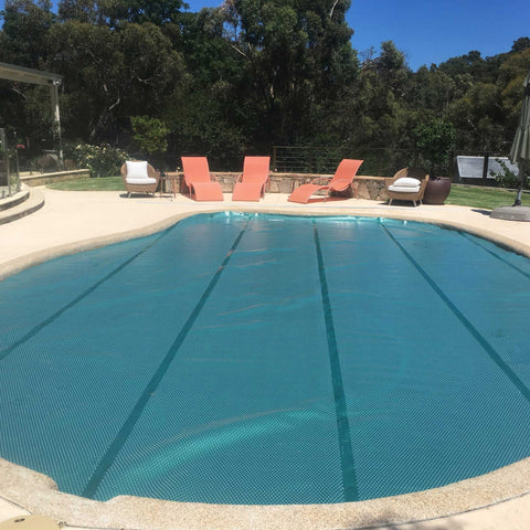 Daisy Solar Pool Cover 525 Titanium Green per M2