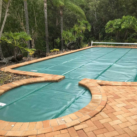 Daisy Solar Pool Cover 525 Titanium Green per M2