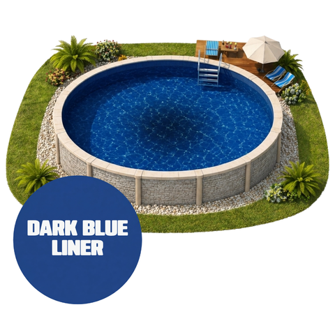 Classic Majestic Round Saltwater Above Ground Pool Kit