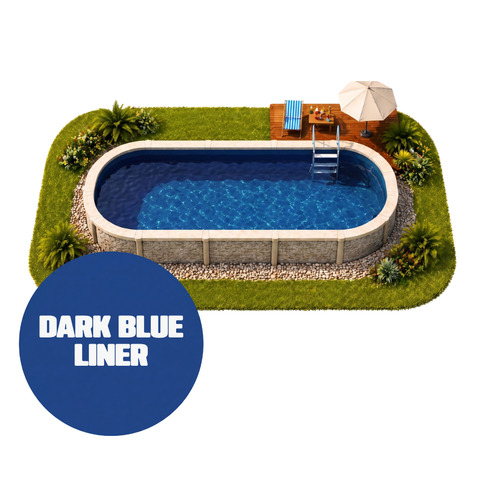 Classic Majestic Oval Saltwater Above Ground Pool Kit
