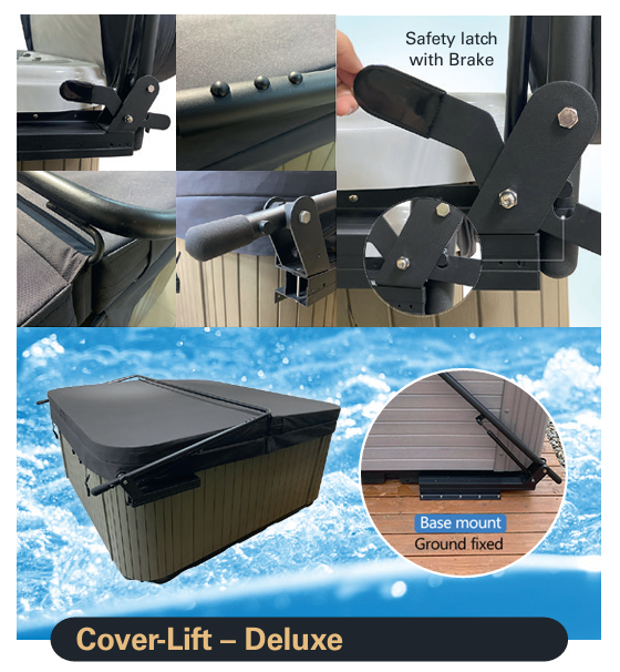 Turbo-Tech Deluxe Spa Cover Lifter