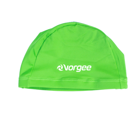 Vorgee Nylon Lycra Junior Fabric Swim Cap | Soft & Snag-Free | Kids Swimwear