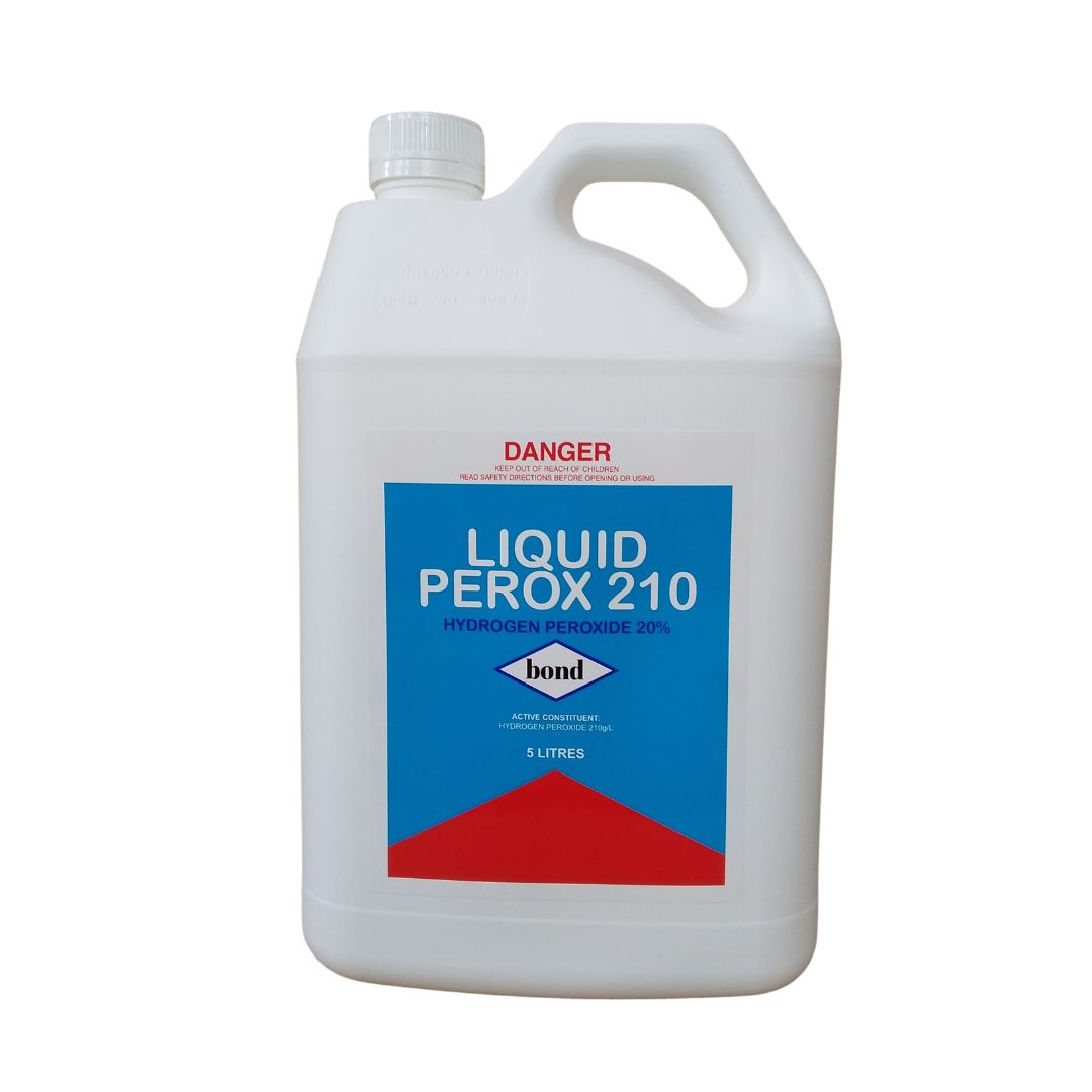 Hydrogen Peroxide Spa Sanitiser 5L - Powerful Liquid Perox 210