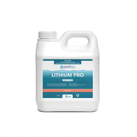 PoolFlow Lithium Pro Liquid Lithium Spa Sanitiser 5L