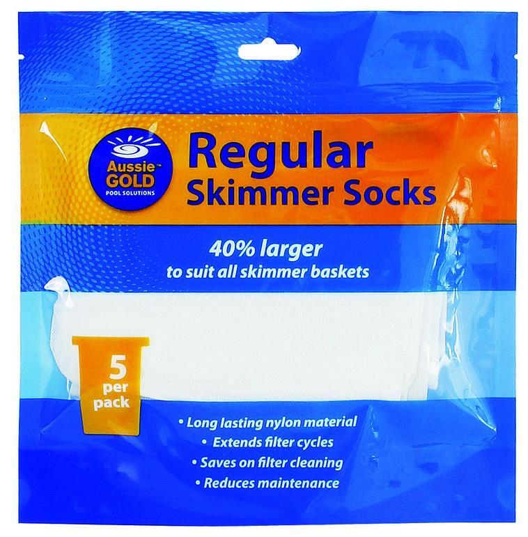Aussie Gold Skimmer Socks - Regular Size - Pack of 5