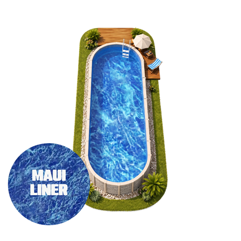 Classic Majestic Lap Pool Saltwater Above Ground Pool Kit