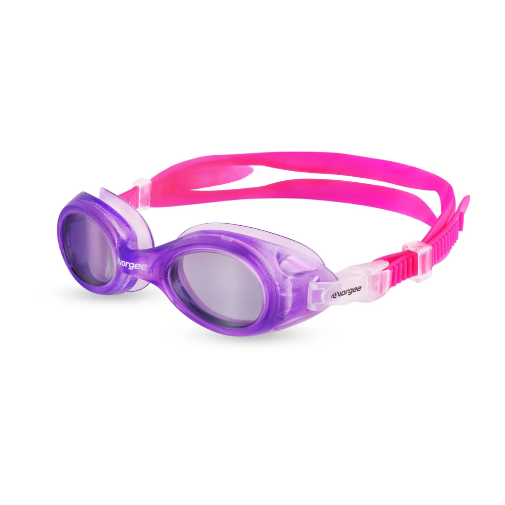 Vorgee Voyager Junior Tinted Lens Swimming Goggles | Ages 4-12 | Broad Fit