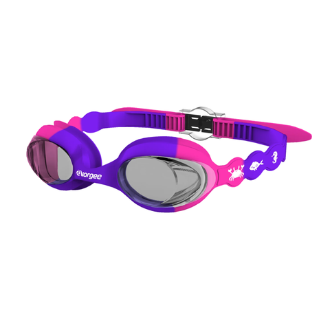 Vorgee Seahorse Junior Tinted Lens Swimming Goggles | Ages 2 to 6 | Mid Fit
