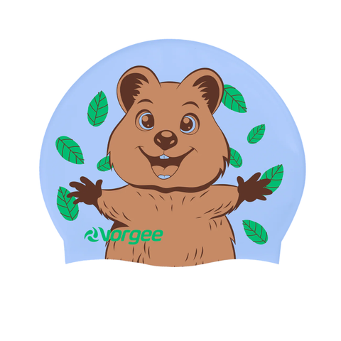 Vorgee Character Jnr Silicone Swim Cap | Junior Fit | Fun Kids Designs