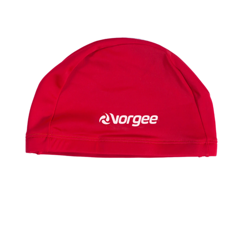 Vorgee Nylon Lycra Junior Fabric Swim Cap | Soft & Snag-Free | Kids Swimwear