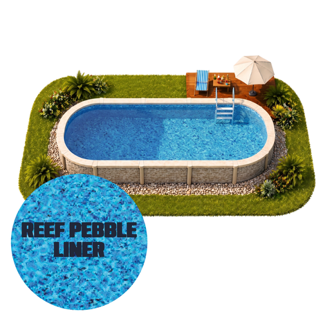 Classic Majestic Oval Saltwater Above Ground Pool Kit