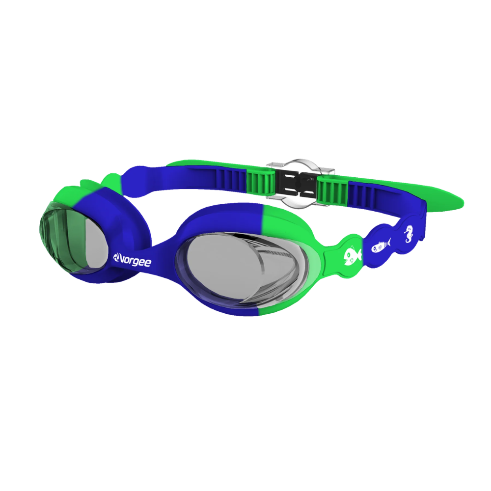 Vorgee Seahorse Junior Tinted Lens Swimming Goggles | Ages 2 to 6 | Mid Fit