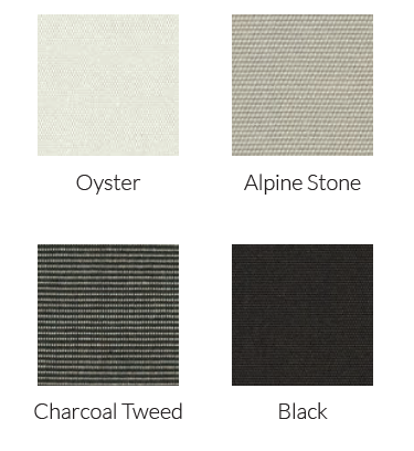 Standard Colour Options for Serenity Umbrella