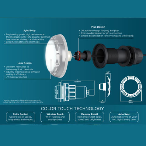 Evenglow Fibreglass LED Pool Light