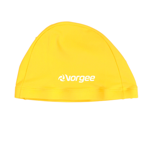Vorgee Nylon Lycra Junior Fabric Swim Cap | Soft & Snag-Free | Kids Swimwear