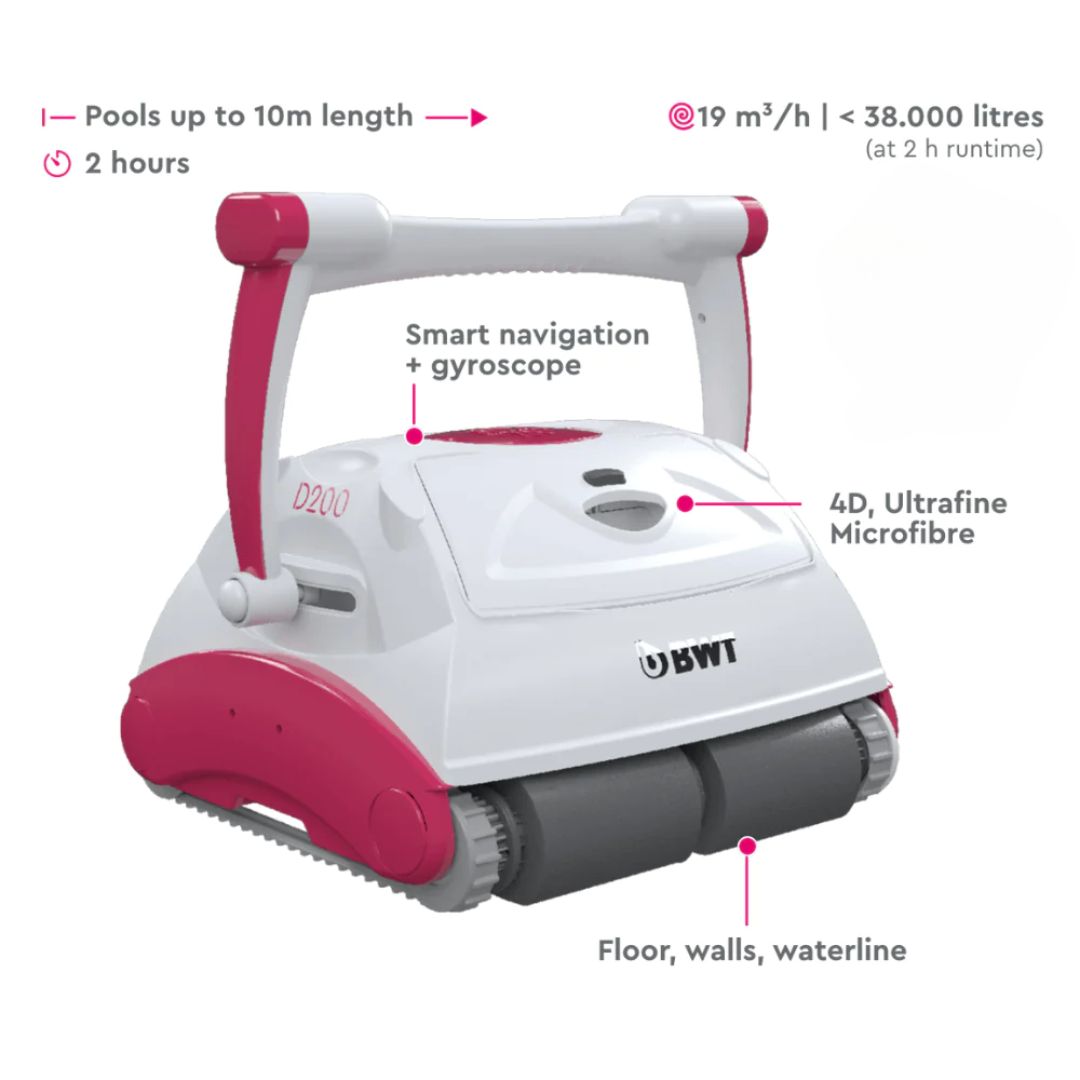 BWT D200 Pool Robot - Efficient and Reliable Cleaning Solution
