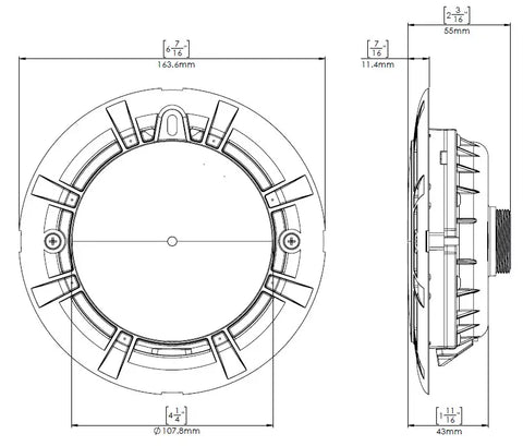 Transform your space with PAL Evenglow Flush Mount Kit