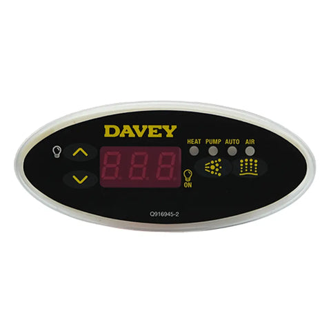 Davey/Spa-Quip SP400/500/601 Oval Touchpad and Overlay