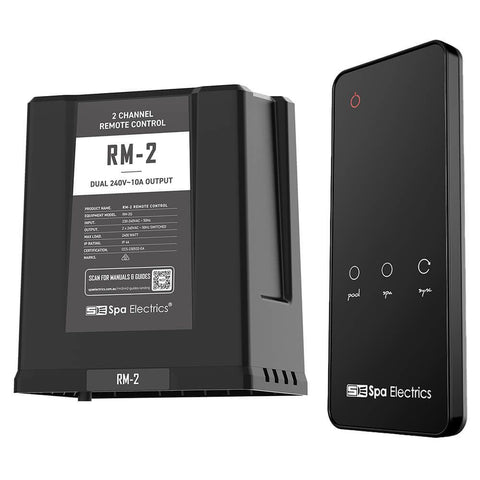 Spa Electrics 2 Channel Remote Control Unit