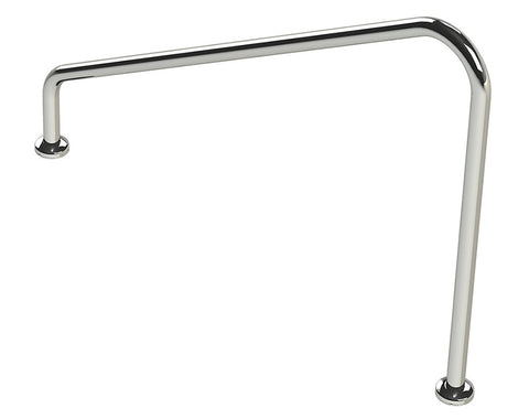 Stainless Steel Wall Hand Rail 1200mm - Available with or without flanges