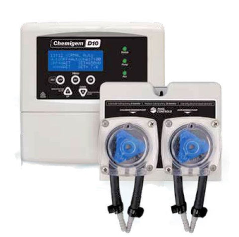 Chemigem D10P liquid chlorine & pH feeder - Dual Pump