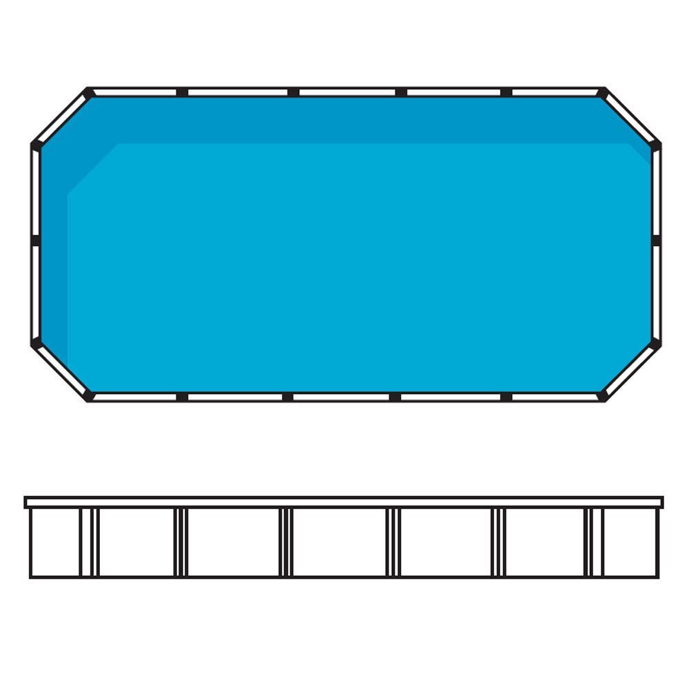 Whitsunday Rectangular Resin Pool