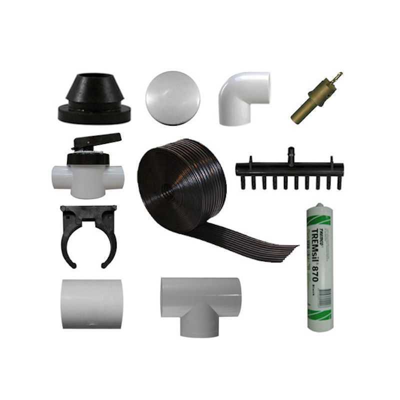30 Sq Mt solar heating kit