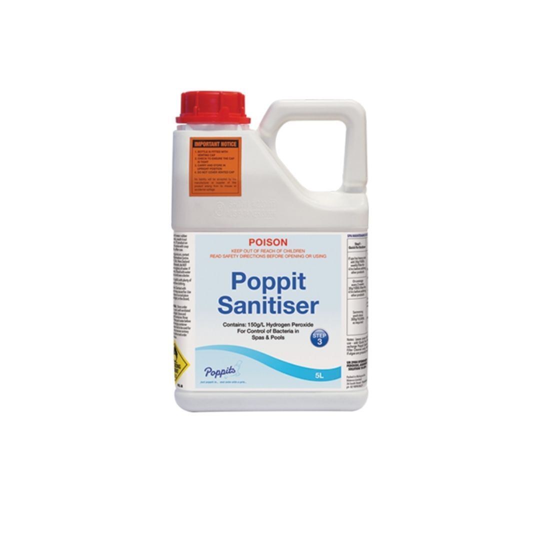 Poppit Spa Sanitiser 5 Litre