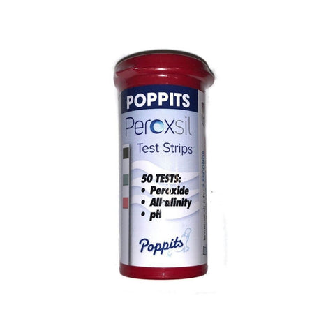 Poppit Peroxsil Test Strips (50)