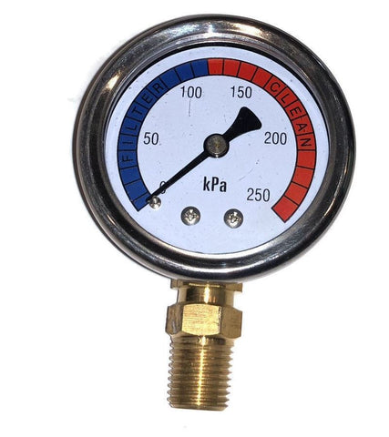 Pressure Gauge S/Steel Bottom Mount 50mm