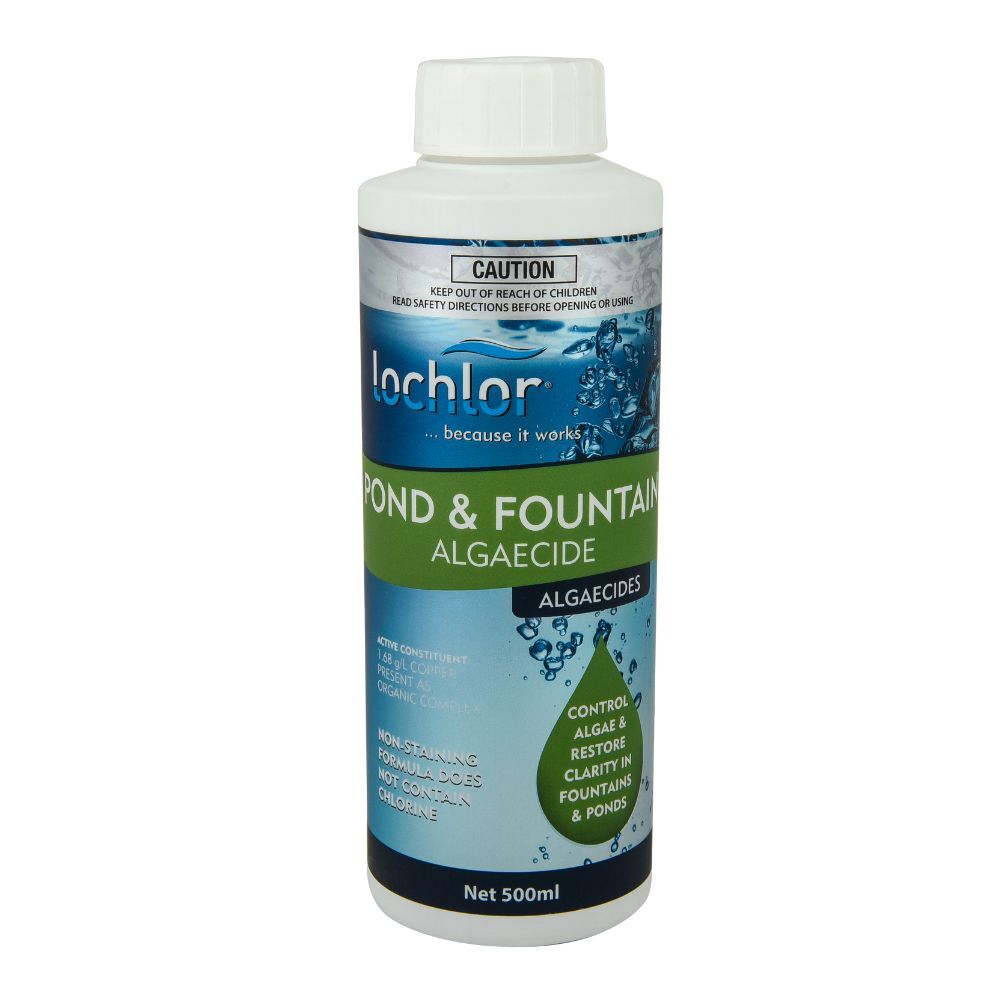 Powerful Pond & Fountain Algaecide 500mls - Eliminate Algae Growth Easily