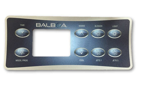 Balboa VL801D Series Deluxe 8 Button Overlay