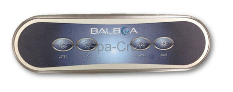 Balboa AX40 Auxiliary Touchpad and Overlay